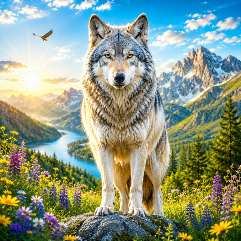 Krafttier Wolf: Hüter der Wildnis