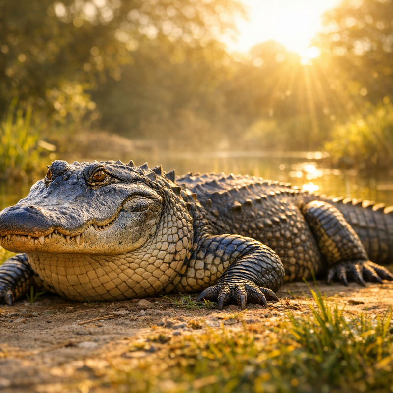 Krafttier Alligator Artikel