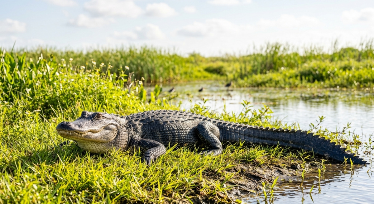 Krafttier Alligator