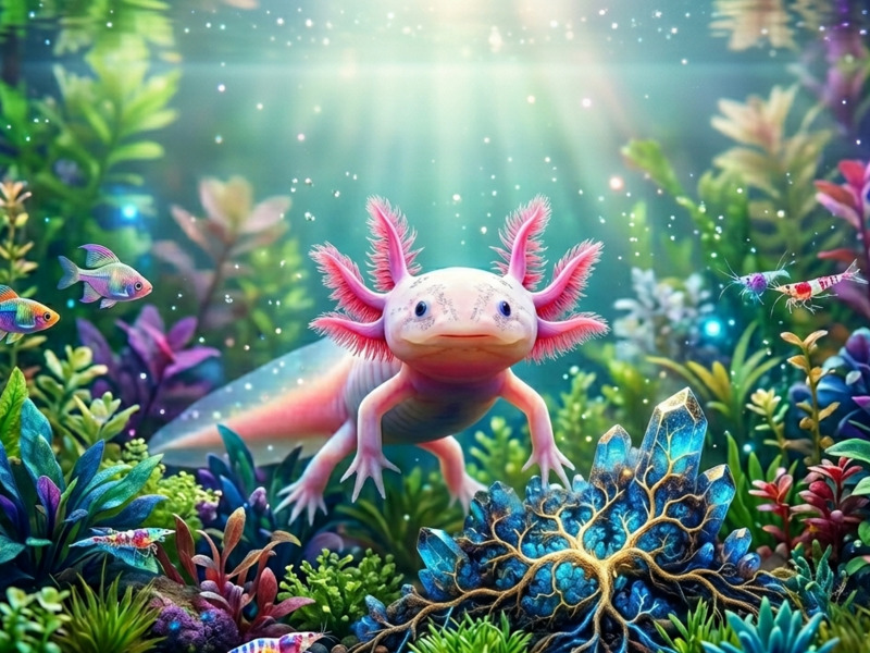 Krafttier Axolotl Artikel