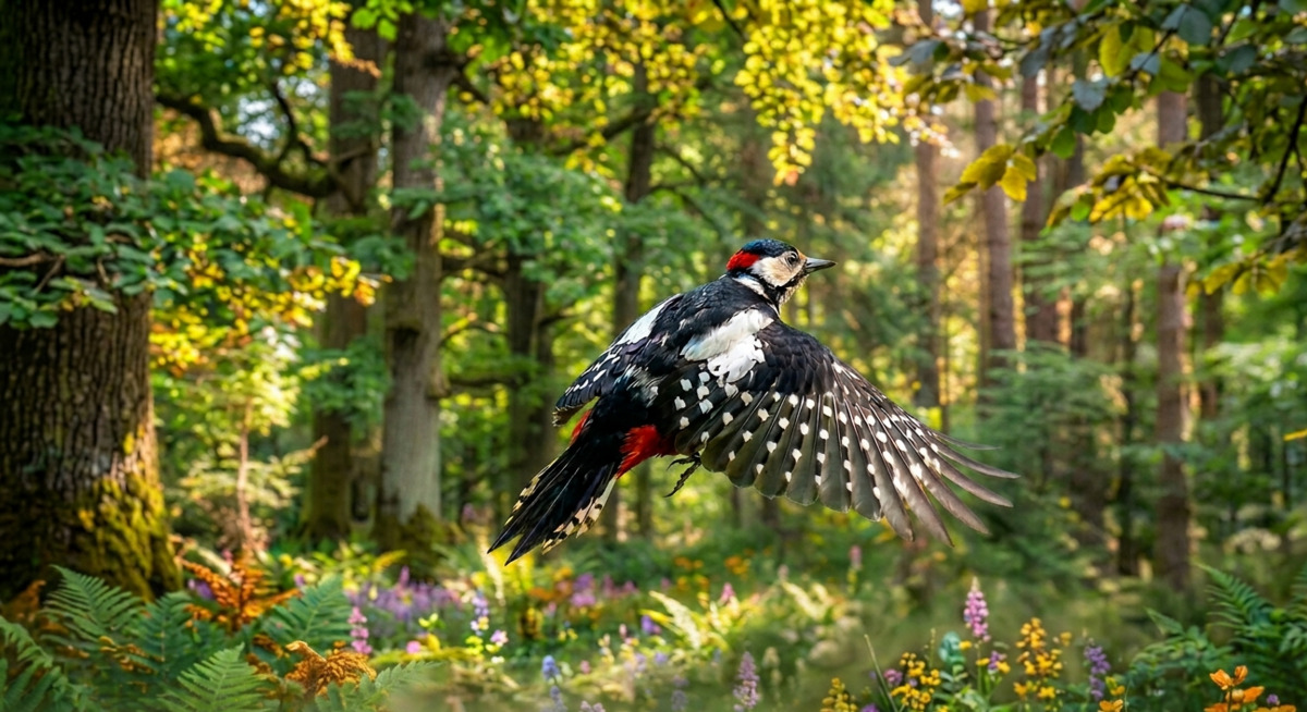 Krafttier Buntspecht