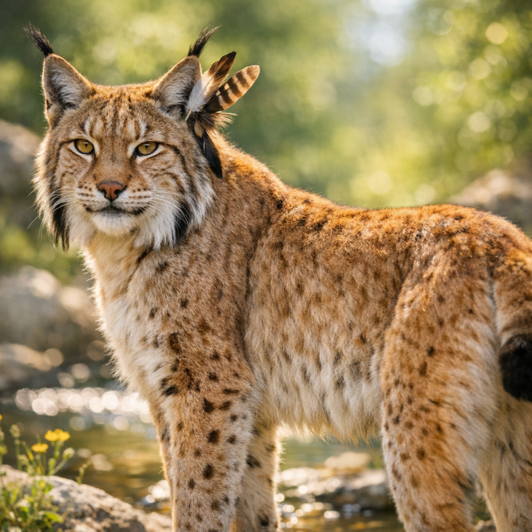 Krafttier Luchs